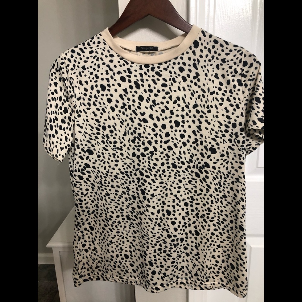 Leopard print T shirt/Top